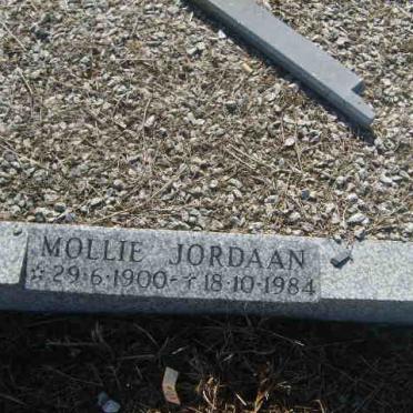 JORDAAN Mollie 1900-1984