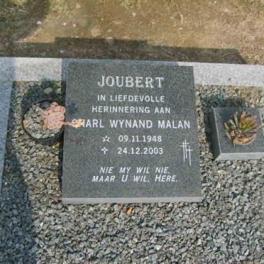 JOUBERT Charl Wynand Malan 1948-2003
