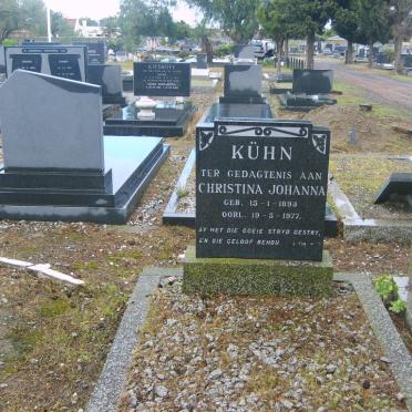 KÜHN Christina Johanna 1893-1977