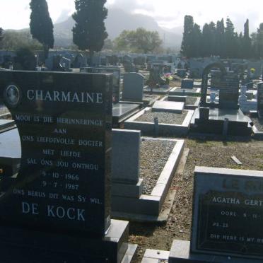 KOCK Charmaine, de 1966-1987