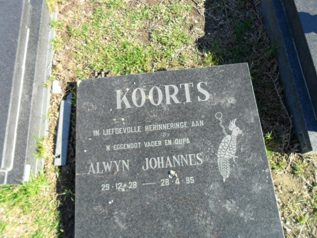 KOORTS Alwyn Johannes 1928-1995