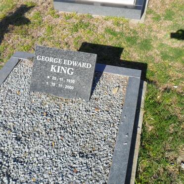 KING George Edward 1930-2000