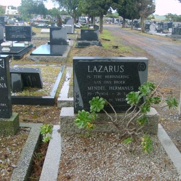 LAZARUS Mendel Hermanus 1904-?