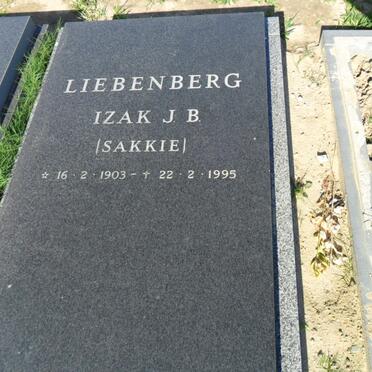 LIEBENBERG Izak J.B. 1903-1995