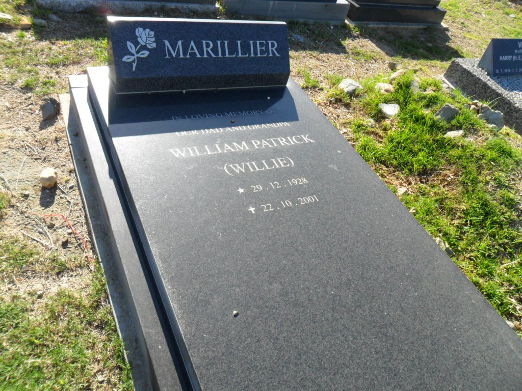 MARILLIER William Patrick 1928-2001