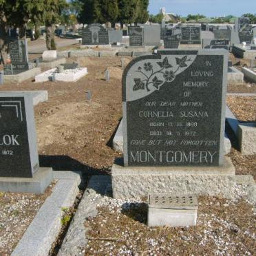 MONTGOMERY Cornelia Susana 1889-1972