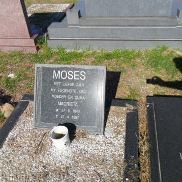 MOSES Magrieta 1943-1997
