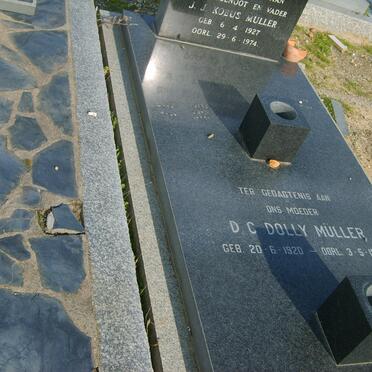 MULLER D.C. Dolly 1920-1996