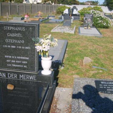 MERWE Gabriël, van der 1988-2000