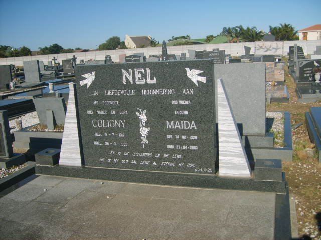 NEL Coligny 1917-1989 &amp; Maida 1920-2003