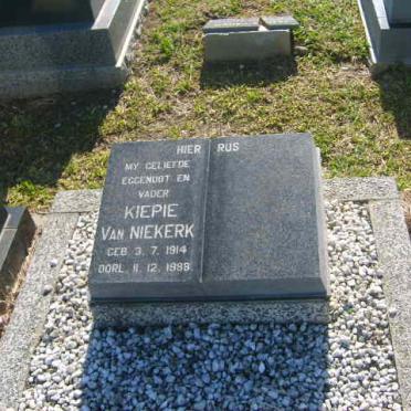 NIEKERK Kiepie, van 1914-1988