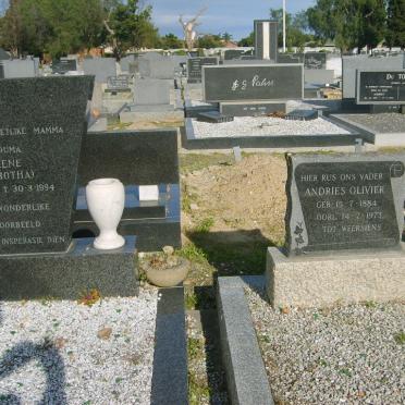 OLIVIER Andries 1884-1973