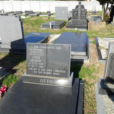 OTTO Louis Nigrini 1935-1993