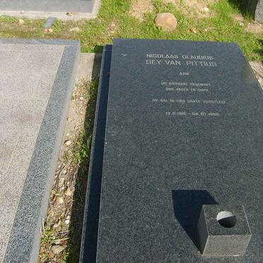 PITTIUS Gey, van  1915-1989