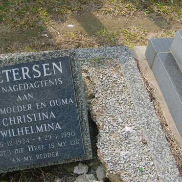 PIETERSEN Christina Wilhelmina 1924-1990