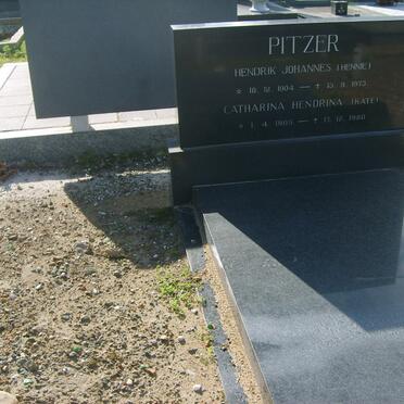 PITZER Hendrik Johannes 1904-1973 &amp; Catharina Hendrina 1905-1980