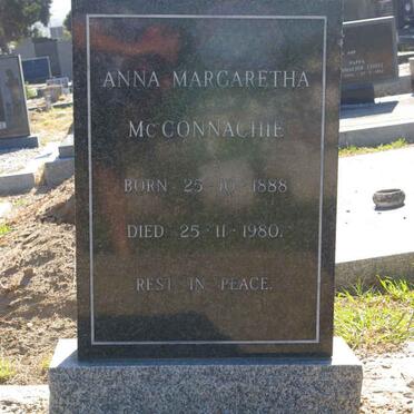 McCONNACHIE Anna Margaretha 1888-1980