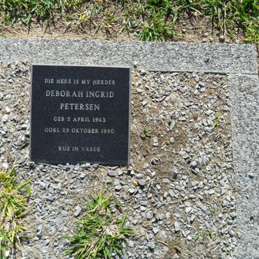 PETERSEN Deborah Ingrid 1963-1990