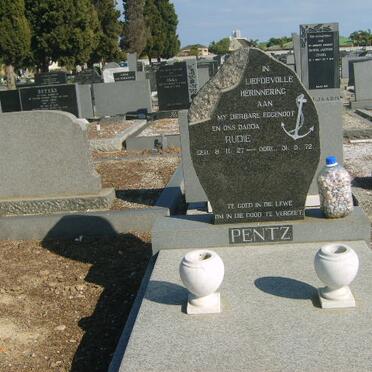 PENTZ Rudie 1927-1972