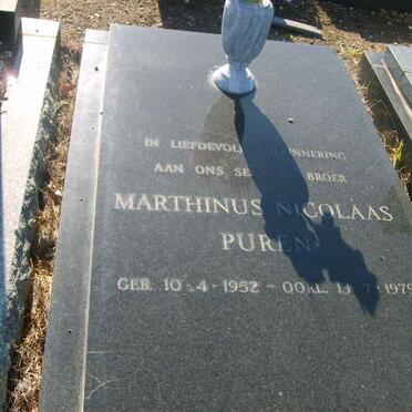 PUREN Marthinus Nicolaas 1952-1979