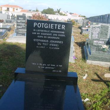 POTGIETER Stephanus Johannes du Toit 1917-2004