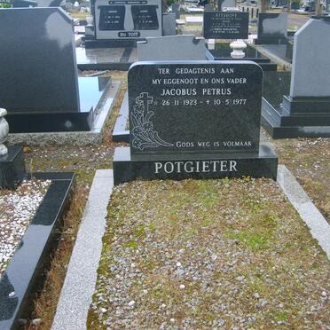POTGIETER Jacobus Petrus 1923-1977