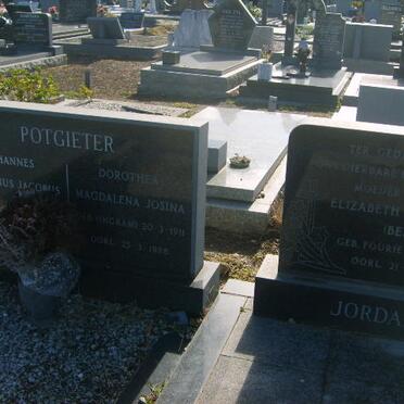POTGIETER Johannes Hermanus Jacobus 1908-1987 &amp; Dorothea Magdalena Josina 1911-1988