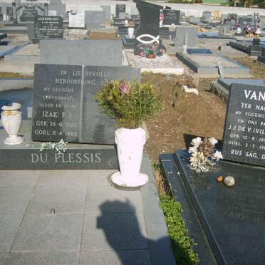 PLESSIS Izak F.J., du 1920-1988