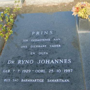 PRINS Ryno Johannes 1929-1987