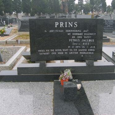 PRINS Petrus Jacobus 1913-1979