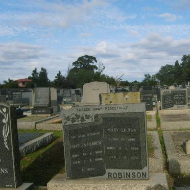 ROBINSON Charles Herbert 1888-1966 &amp; Mary Louisa DELFORD 1892-1974