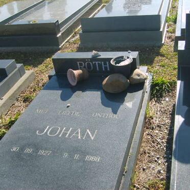 RÖTH Johan 1927-1988