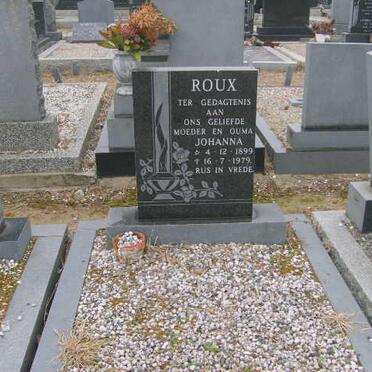 ROUX Johanna 1899-1979