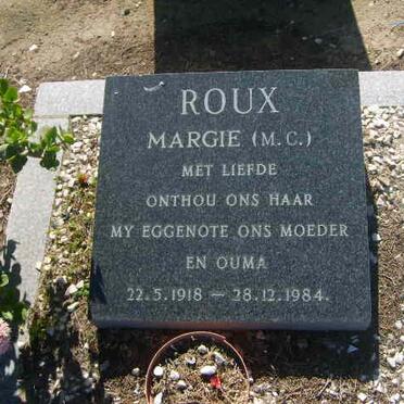 ROUX M.C. 1918-1984