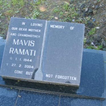 RAMATI Mavis 1944-2004