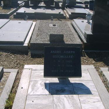 SEEGMULLER Andre Joseph 1923-1986
