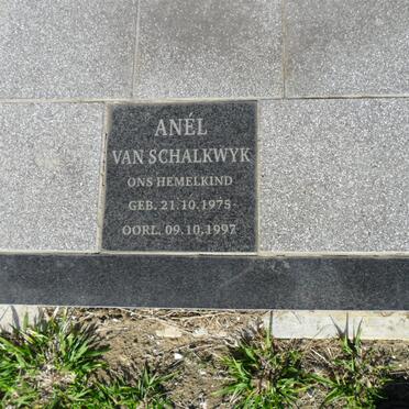 SCHALKWYK Anél, van 1975-1997