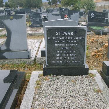 STEWART Miemie nee VAN ZYL 1900-1977