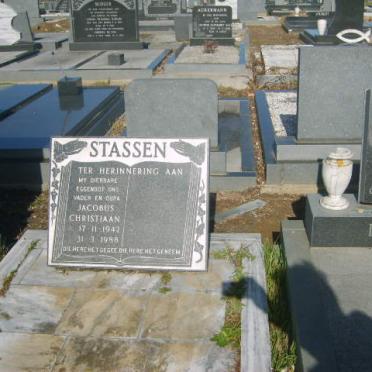 STASSEN Jacobus Christiaan 1942-1988