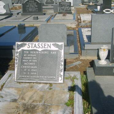 STASSEN Jacobus Christiaan 1942-1988