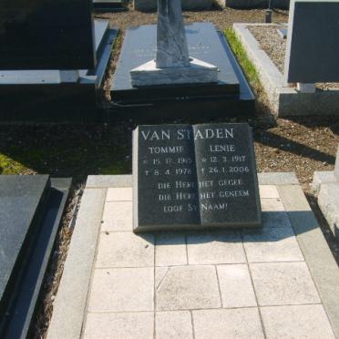 STADEN Tommie, van 1917-1978 &amp; Lenie 1917-2006