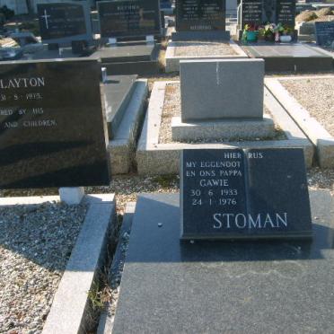 STOMAN Gawie 1933-1976