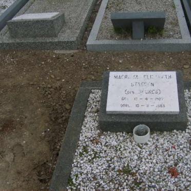 STASSEN Magrieta Elizabeth nee BEUKES 1907-1983