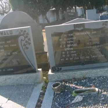 STEYN H.J. &amp; N.E. SWART 1910-1993