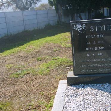 STYLES John Henry -1992 &amp; Edna May -1975