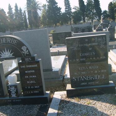 STANBRIDGE Charles 1902-1975 &amp; Edna Maud 1903-1978