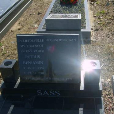 SASS Petrus Benjamin 1958-2001