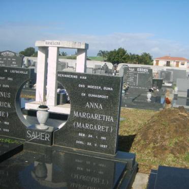 SAUER Hermanus Frederick 1918-1989 &amp; Anna Margaretha 1911-1987