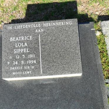 SIPPEL Beatrice Lola 1911-1994