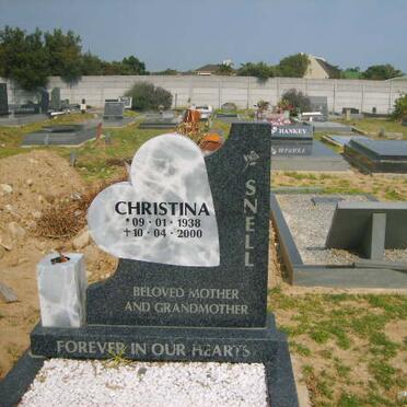 SNELL Christina 1938-2000